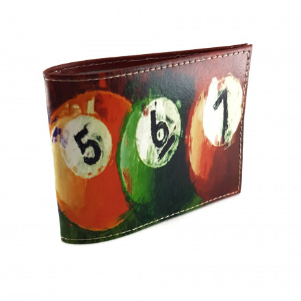 Обложка для студенческого билета "Бильярдные шары"