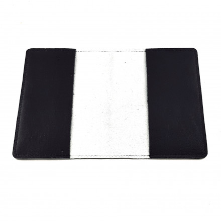 Обложка для паспорта "Порше" с кожаными захватами