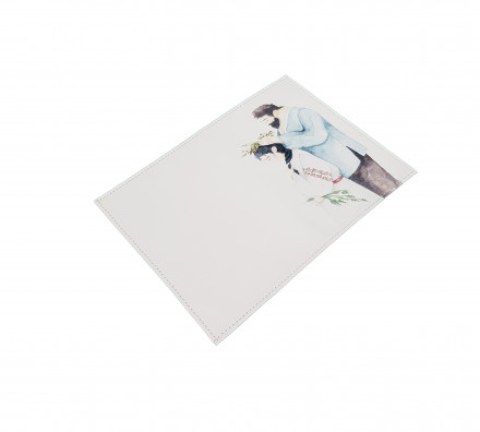 Обложка для автодокументов "Папа с дочкой"