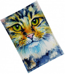 Чехол для проездного "Кошка"