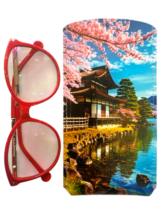 Чехол для очков "Японский сад"