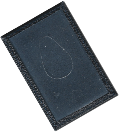 Чехол для проездного "Синий" текстурный