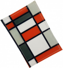 Чехол для проездного "Прямоугольники"