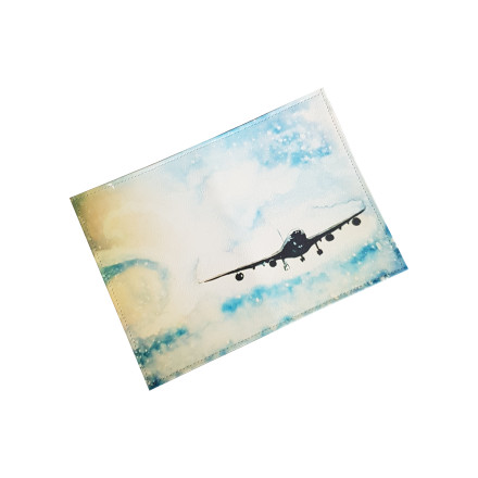 Обложка для автодокументов "Самолет"