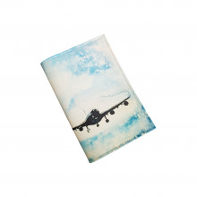 Обложка для автодокументов "Самолет"