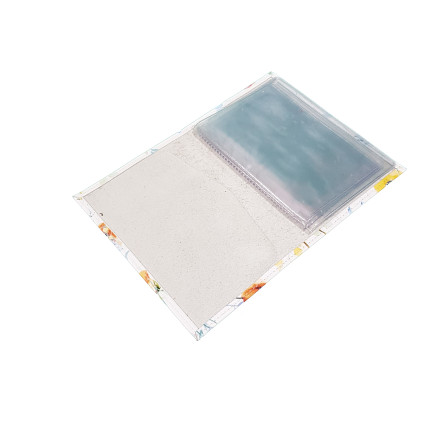 Обложка для автодокументов "Цветы 9"