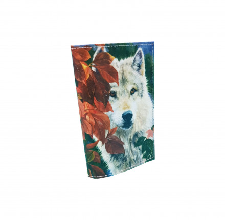 Обложка для автодокументов "Волк 4"