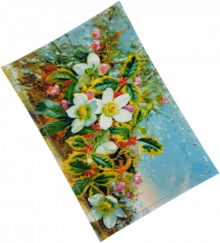 Чехол для проездного "Цветы 3"