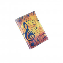 Обложка для паспорта "Скрипичный ключ"