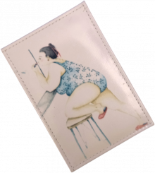 Чехол для проездного "Макияж"