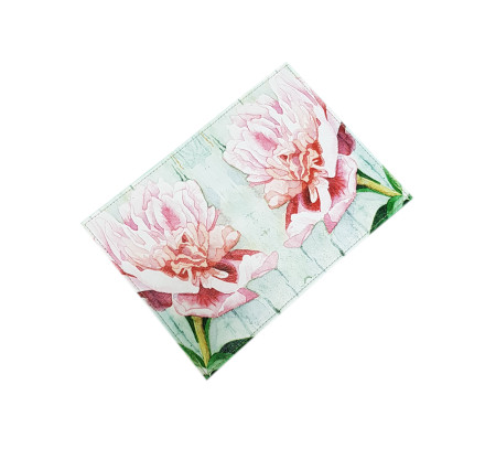 Обложка для автодокументов "Цветы 10"