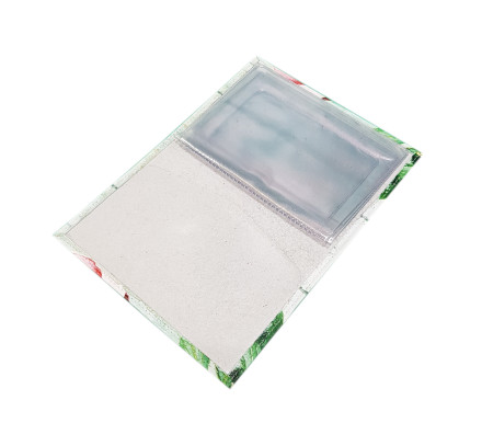 Обложка для автодокументов "Цветы 10"