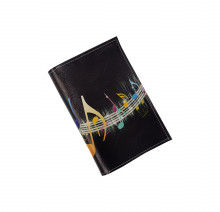 Обложка для автодокументов "Клавиши и ключ"