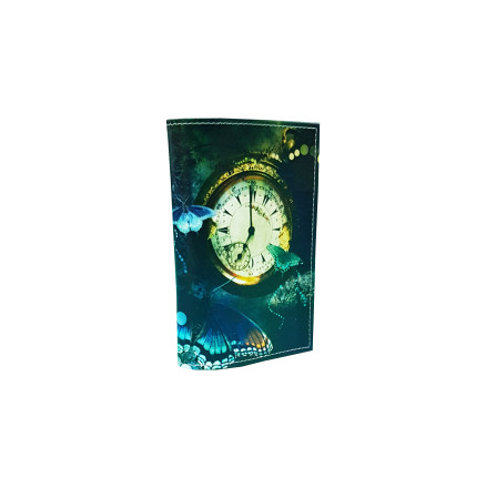 Обложка для автодокументов "Часы"