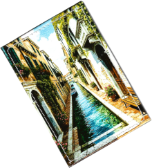 Чехол для проездного "Канал Венеции"