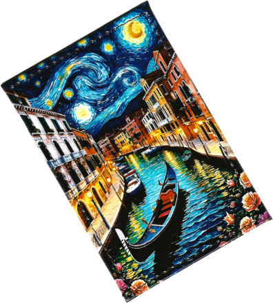 Чехол для проездного "Ночная Венеция"