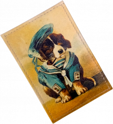 Чехол для проездного "Собака"