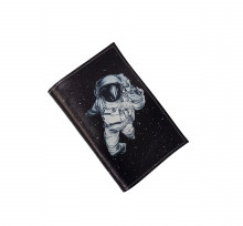 Обложка для автодокументов "Космонавт"