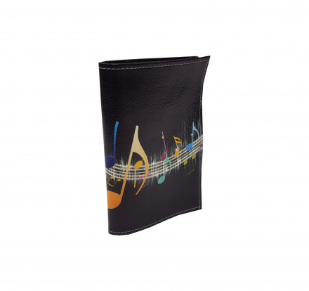 Обложка для паспорта "Клавиши и ключ"