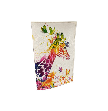 Обложка для автодокументов "Жираф"