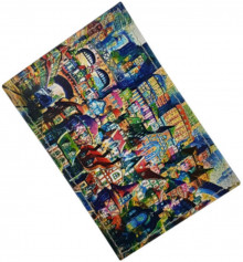 Чехол для проездного "Домики 2"