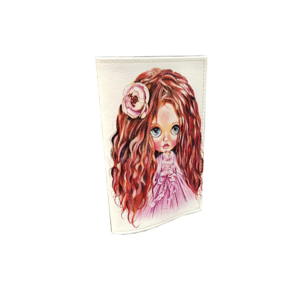 Обложка для автодокументов "Кукла"