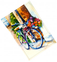 Чехол для проездного "Велосипед"