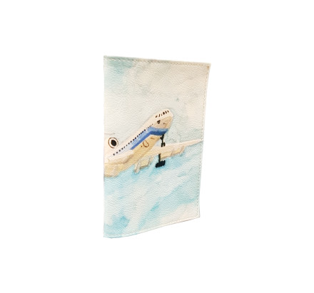 Обложка для автодокументов "Самолет 2"