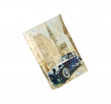 Обложка для автодокументов "Ретро автомобиль"