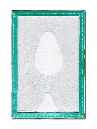 Чехол для проездного "Дельфин и цветы"