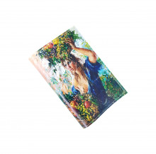 Обложка для паспорта "Девушка с корзинкой"