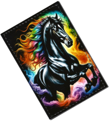 Чехол для проездного "Черная лошадь"