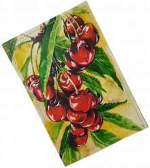 Чехол для проездного "Вишня"