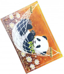 Чехол для проездного "Панда в гамаке"