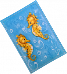 Чехол для проездного "Морской конек"