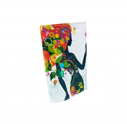 Обложка для паспорта "Девушка"