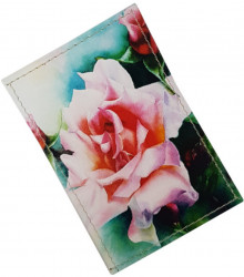 Чехол для проездного "Роза"