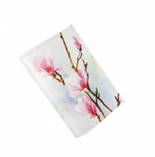 Обложка для автодокументов "Ветка миндаля"