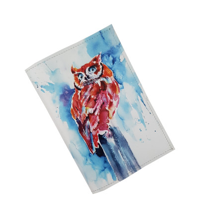 Обложка для паспорта "Сова"