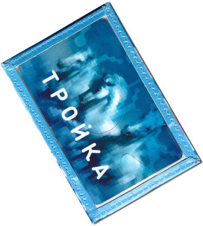 Чехол для проездного "Девушка на авто"