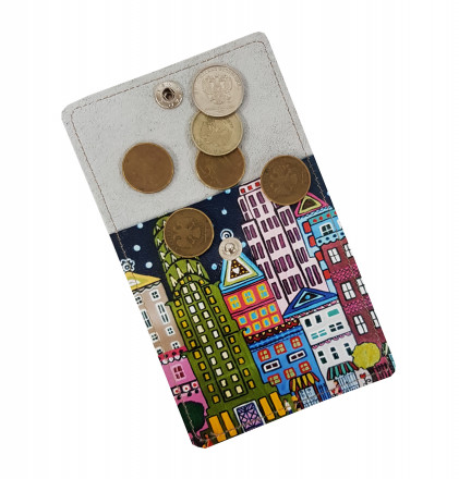 Монетница "Домики 3"