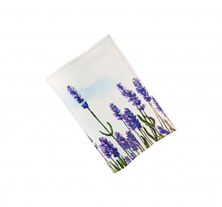 Обложка для автодокументов "Лаванда 2"