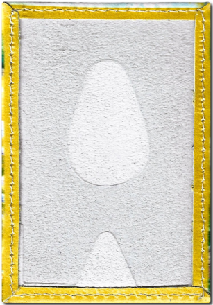 Чехол для проездного "Кот с ромашками"