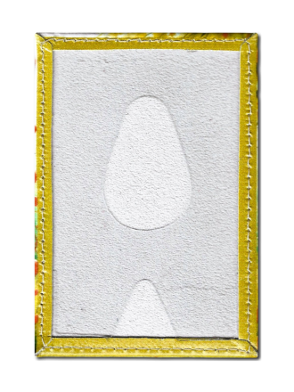 Чехол для проездного "Котик и сердечки"