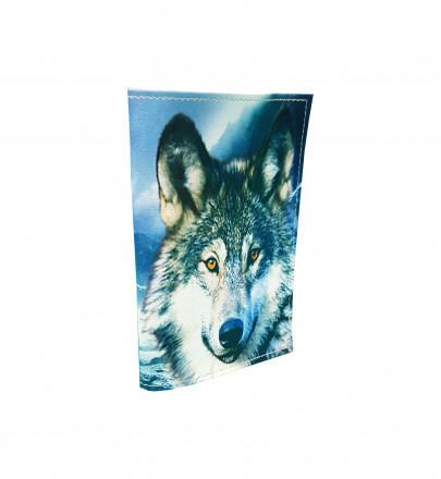 Обложка для автодокументов "Волк 2"