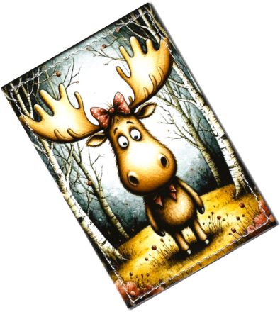 Чехол для проездного "Лось"