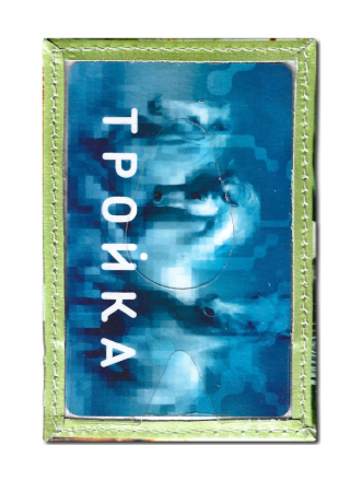 Чехол для проездного "Панда на качелях"