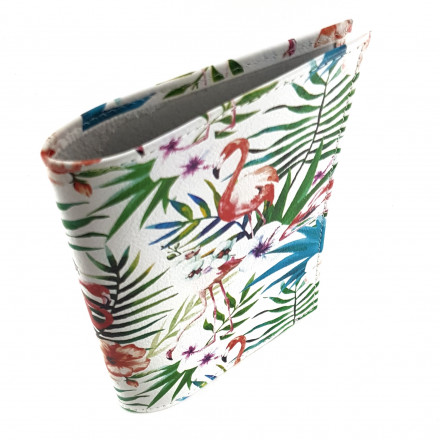 Обложка для паспорта "Розовый фламинго"