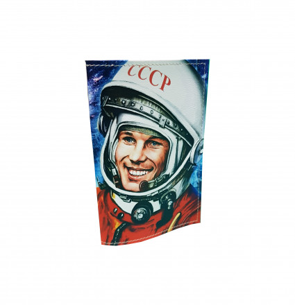 Обложка для автодокументов "Гагарин"