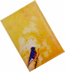 Чехол для проездного "Птица"